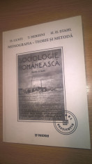 D. Gusti; T. Herseni; H.H. Stahl - Monografia - Teorie si metoda (Paideia, 1999) foto