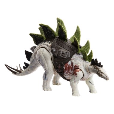 Jurassic World Dino Trackers Figurina articulata Gigantic Trackers Stegosaurus 35 cm foto