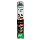 Spuma poliuretanica pentru montaj, aplicare cu pistol, Den Braven Gun Foam Extra, 750 ml