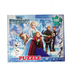 Puzzle Frozen Disney 100 piese foto