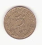 Franța 5 centimes 1983