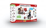 Infento, bicicleta, tricicleta, trotineta modulara 14 in 1, 156 parti,