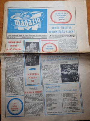 ziarul magazin 6 noiembrie 1982-state draganescu foto