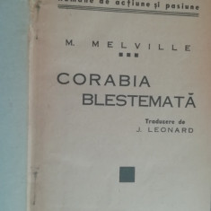myh 50f - M Melville - Corabia blestemata - editie interbelica