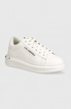 Karl Lagerfeld sneakers din piele KAPRI MENS culoarea alb, KL52574A