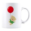 Cana alba personalizata &quot; Ursulet &quot;, INOVATIX&reg;. 330ml, Oem