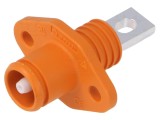 Conector alimentare DC DEGSON ESS-70A-10-B-OR-00, soclu ES-70A 1kV, 1 pin &icirc;nşurubare