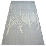 Covor Scandi 18281/652 - Frunze gri crem, 160x230 cm