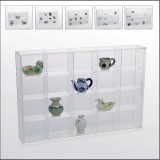 Vitrina acrilica cu 20 compartimente de 57 x 47 x 42 mm