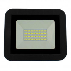 Proiector LED Well, 30 W, 2400 lm, IP65, 4000 K, Negru foto