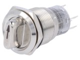 Comutator rotativ SPDT 0,5A/220VAC 1A/24VDC