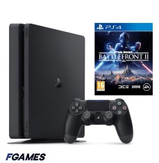 Consola Sony Playstation 4 Slim Ps4 1tb+ Controller + Star Wars Battlefront Ii PlayStation 4, Second-Hand