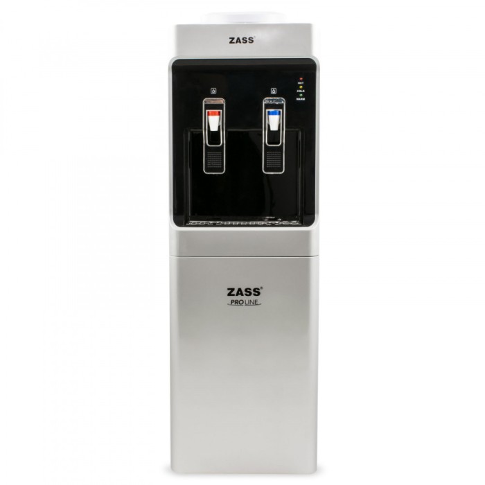 Dozator de apa pentru podea Zass ZWD 09 CS cu compresor si spatiu de depozitare, putere racire apa 50 W,agent frigorific R600a - NOU
