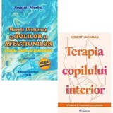 Pachet 2 carti: Marele dictionar al bolilor si afectiunilor si Terapia copilului interior - Jacques Martel, Robert Jackman