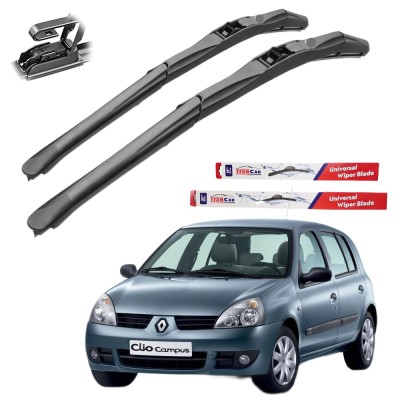 Stergătoare Renault Clio II (1998&amp;ndash;2012) TeamCar&amp;reg; Hybrid &amp;ndash; Set fata foto