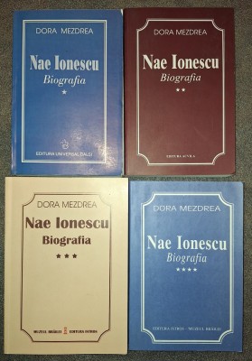 DORA MEZDREA&amp;nbsp;-&amp;nbsp;NAE IONESCU * BIOGRAFIA (VOL. I-IV) foto