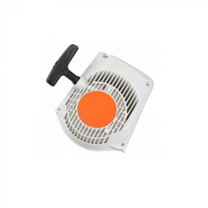 Capac pornire motofierastrau, demaror complet drujba Stihl MS 240, MS 260, 024, 026