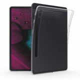 Husa pentru Samsung Galaxy Tab S7, Silicon, Transparent, 52914.03, Kwmobile