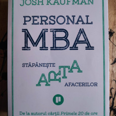 Personal MBA - Stapaneste arta afacerilor