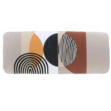 Covor De Baie Microfibra Geometric 45X120 Cm &ndash; Multicolor Culoare Multicolor Moftx