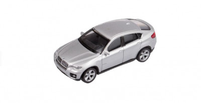 Macheta auto Bmw X6 gri, 1:43 Welly foto