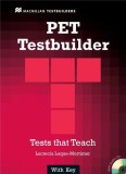 PET Testbuilder with Key + Audio CD Pack | Lucrecia Luque-Mortimer