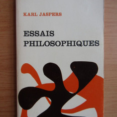 Essais philosophiques / Karl Jaspers