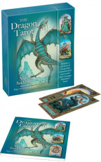 The Dragon Tarot: Includes a Full Deck of 78 Specially Commissioned Tarot Cards and a 64-Page Illustrated Book foto