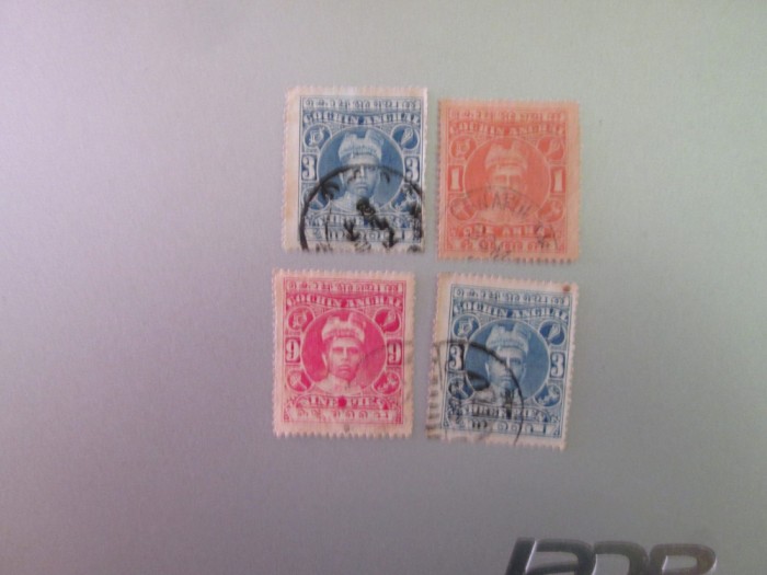 INDIA COCHIN SERIE STAMPILAT/NESTAMPILAT=252