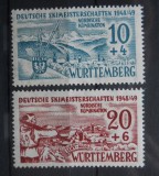 GERMANIA WURTTEMBERG 1948/49 SERIE MH