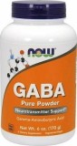 GABA Pudra Pura Now Foods, 170g - Supliment alimentar neurotransmitator, reduce anxietatea si stresul