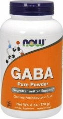 GABA Pure Powder, Now Foods, 170g foto