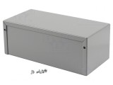 Carcasă universală aluminiu gri 102x203x76mm