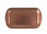 Tava Servire Inox Cupru Vintage - 27.5x15.5 cm
