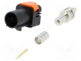 Conector FAKRA mufă tată crimpat A-Jet Black MOLEX
