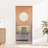 vidaXL Cortină pentru ușa de insecte multicolor 200 x 90 cm Bambus 42030047