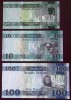 LOT SET 3 bancnote South Sudan 1 10 100 Pounds 2011 2016 2019 animale fauna UNC necirculate **