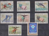 A12 S5 10 - Timbre foarte vechi - Ras Al Khaima - sporturi de iarna, Sport, Stampilat