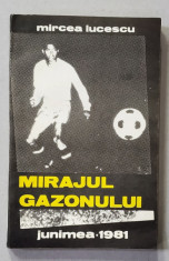 MIRAJUL GAZONULUI de MIRCEA LUCESCU , 1981 foto