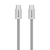 Cablu USB-C la USB-C Canyon OnWire 60W, 1 m, gri