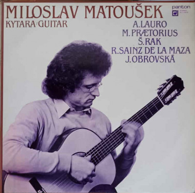 Disc vinil, LP. KYTARA. GUITAR-MILOSLAV MATOUSEK foto