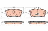 TRW GDB1947 COTEC set placute frana,frana disc