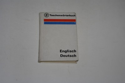 Englisch deutsches worterbuch - Walter Schmidt - 1969 foto