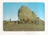 RF196 - Carte Postala - Muntii Bucegi. Sfinxul, circulata 1973