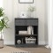 Gossi dulap consola, gri, 60x34x75 cm, lemn masiv de pin