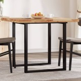 VidaXL Blat de masă pătrat, 90x90x4 cm, lemn masiv de acacia