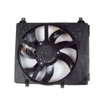 Ventilator radiator GMV Nissan Micra 2010-2017, 390; 4 pini, RapidAuto 270823W2