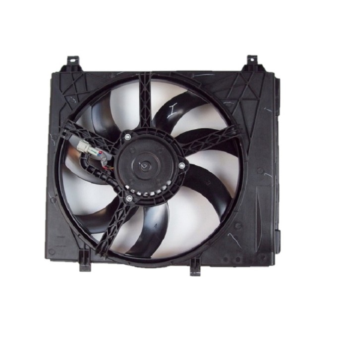 Ventilator radiator GMV Nissan Micra 2010-2017, 390; 4 pini, RapidAuto 270823W2