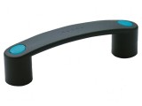 Suport tehnopolimer PA negru 39mm x 144mm x 26mm F2 1,8kN