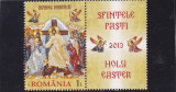 ROMANIA 2013 - SFINTELE PASTI, MNH - LP 1973 CU VINIETA, Sarbatori, Nestampilat